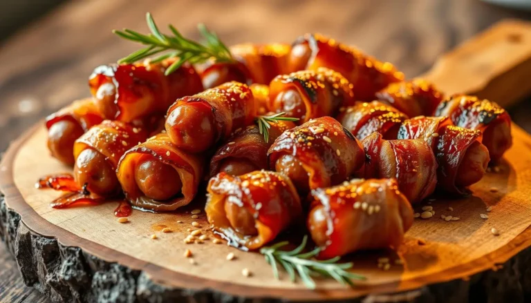 bacon wrapped smokies