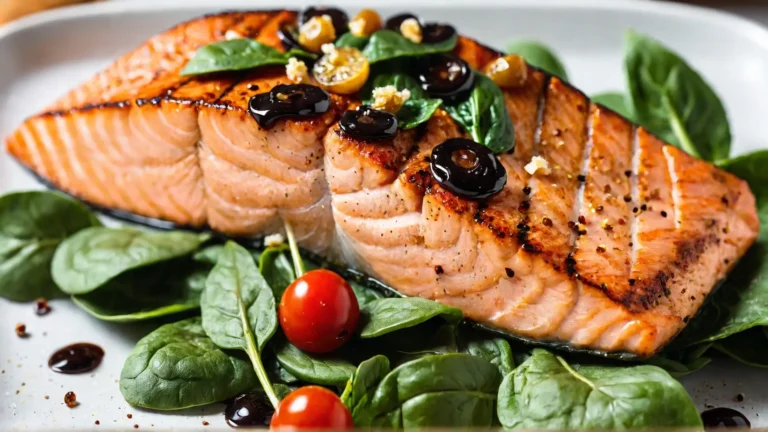 salmon spinach recipe