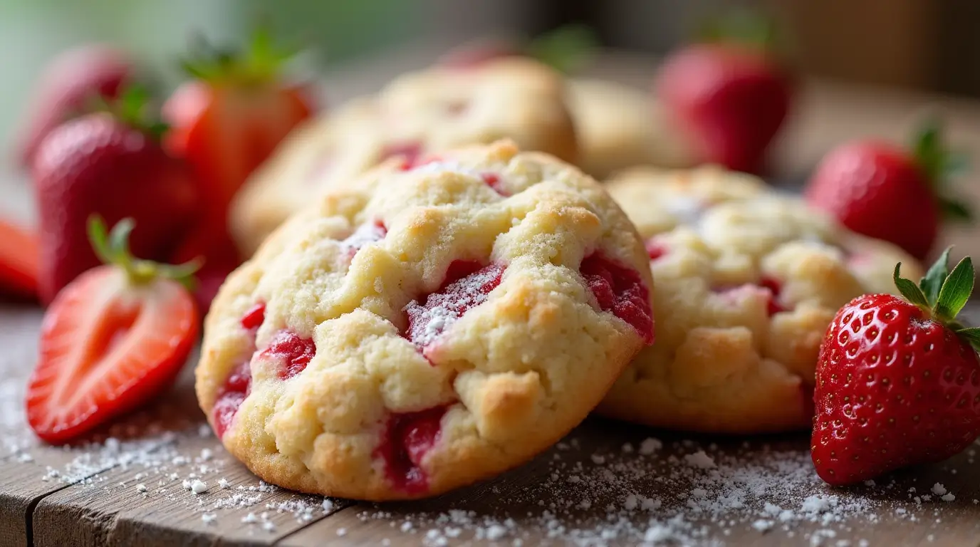 strawberry shortcake cookies